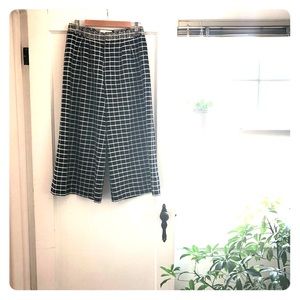 Elevenses Cropped Wide Leg Palazzo Pants Sz 6